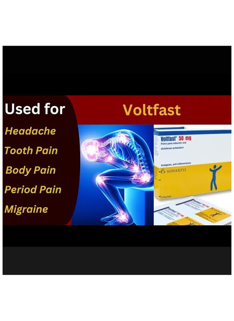NOVARTIS Voltfast Sachet 30S For Pain  - Image 2