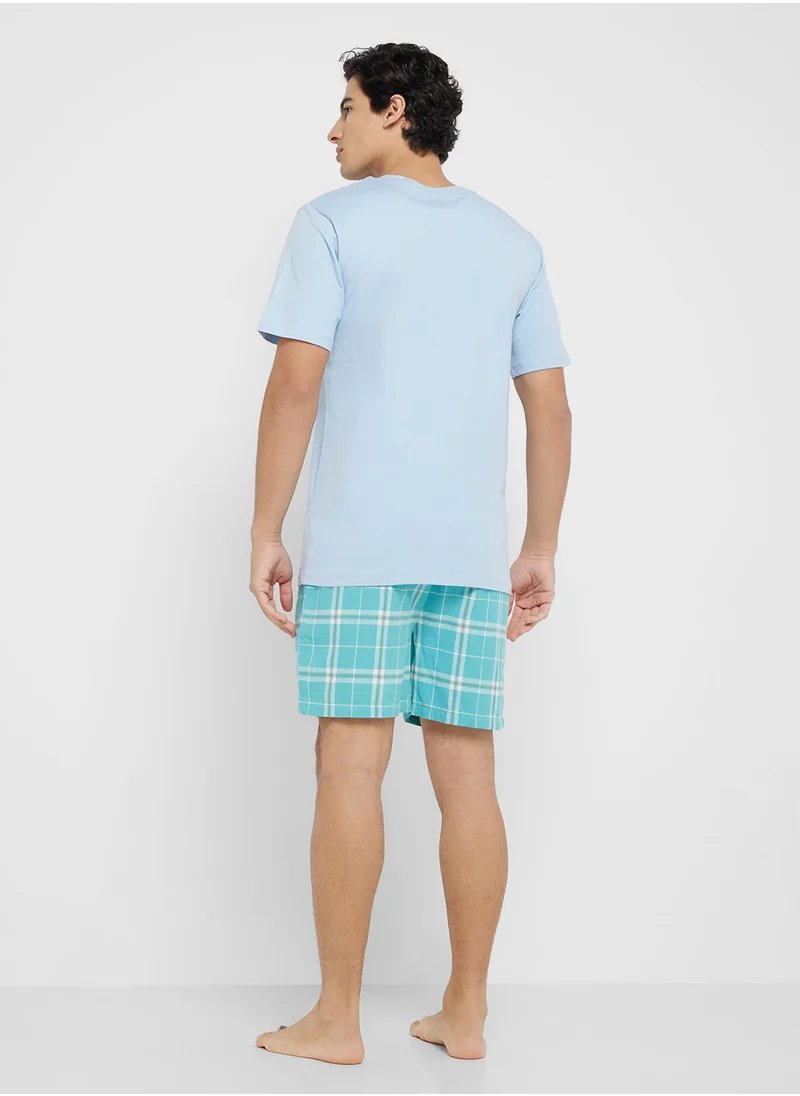 Seventy Five Nightwear T-Shirt & Shorts Sets