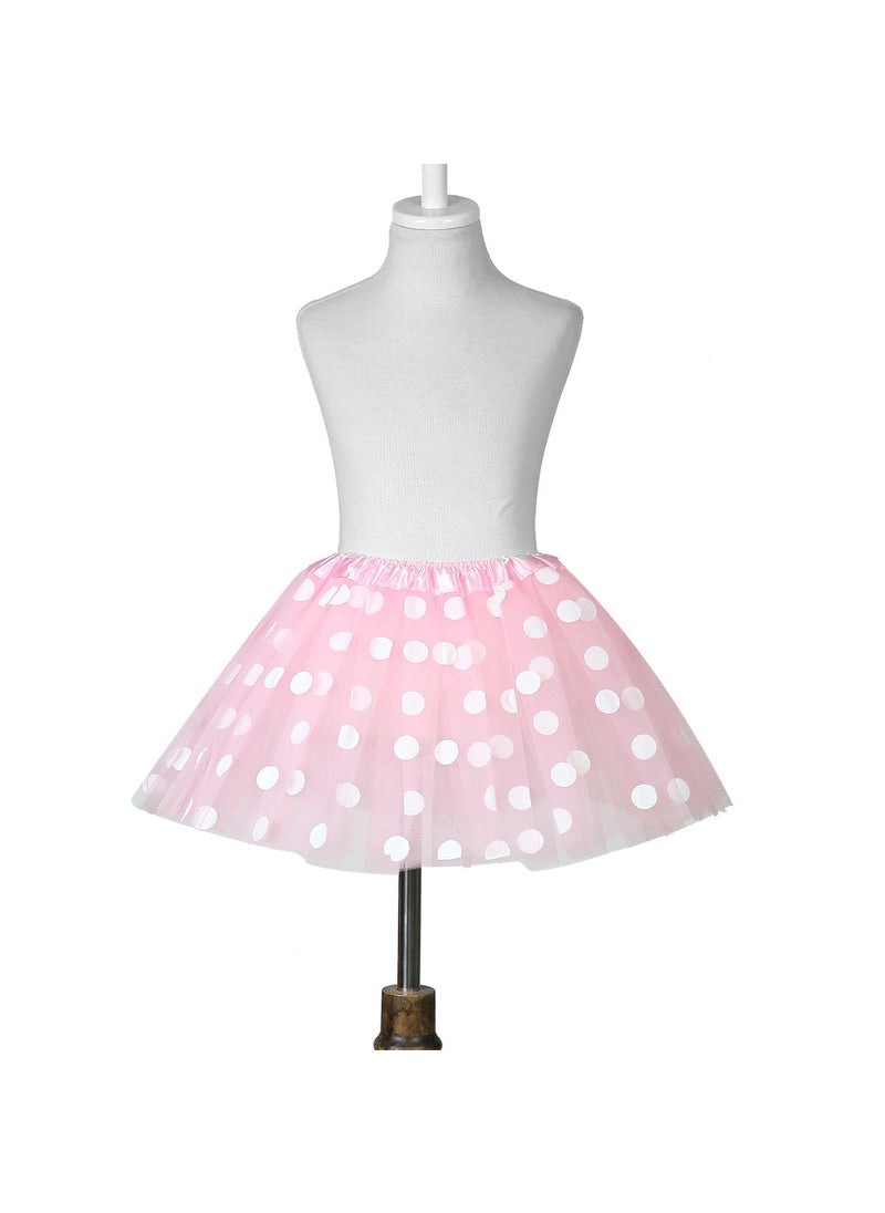 Generic Kids Tutu Princess Tulle Skirt Three Layers Yellow 
