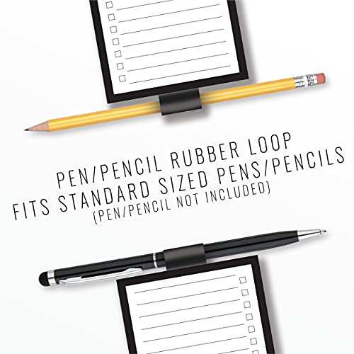 Evercio Grocery List Magnetic Notepad for Refrigerator | For Shopping Lists Minimalistic Memo Note Pad for Fridge | Office Gift for Coworkers Kitchen | 4.5x7.5 Inches, 50 Sheets - Image 4