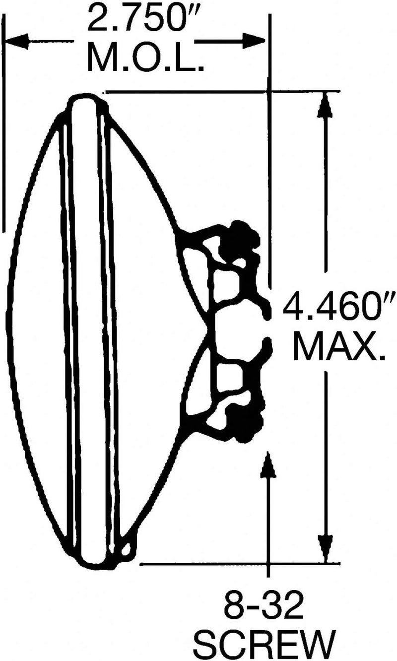 Wagner 44111 Incandescent Sealed Beam Headlight - Image 5