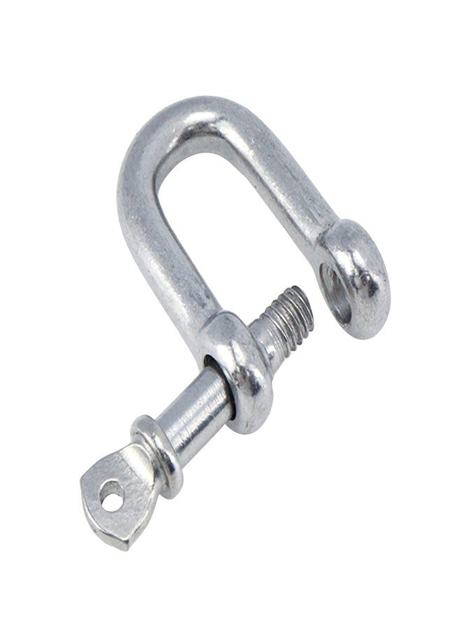 Sydien S SYDIEN 10pcs M4 3/16 Inch Stainless Steel D Ring Shackles Marine Grade Screw Pin Anchor Shackle - Image 3