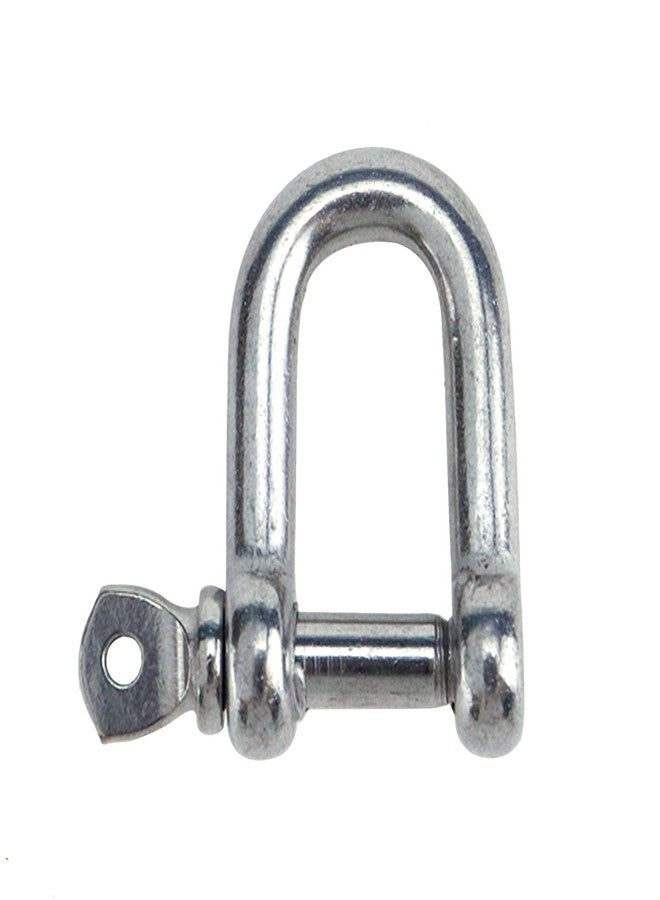Sydien S SYDIEN 10pcs M4 3/16 Inch Stainless Steel D Ring Shackles Marine Grade Screw Pin Anchor Shackle - Image 4