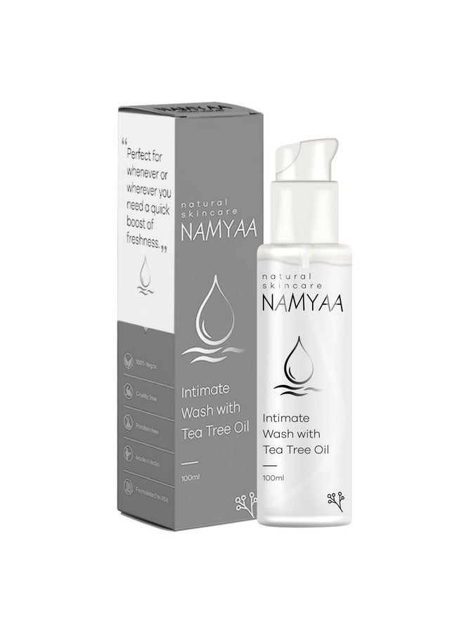 NAMYAA - Intimate Hygiene Wash With Tea Tree Extracts, 100 Ml - Image 1