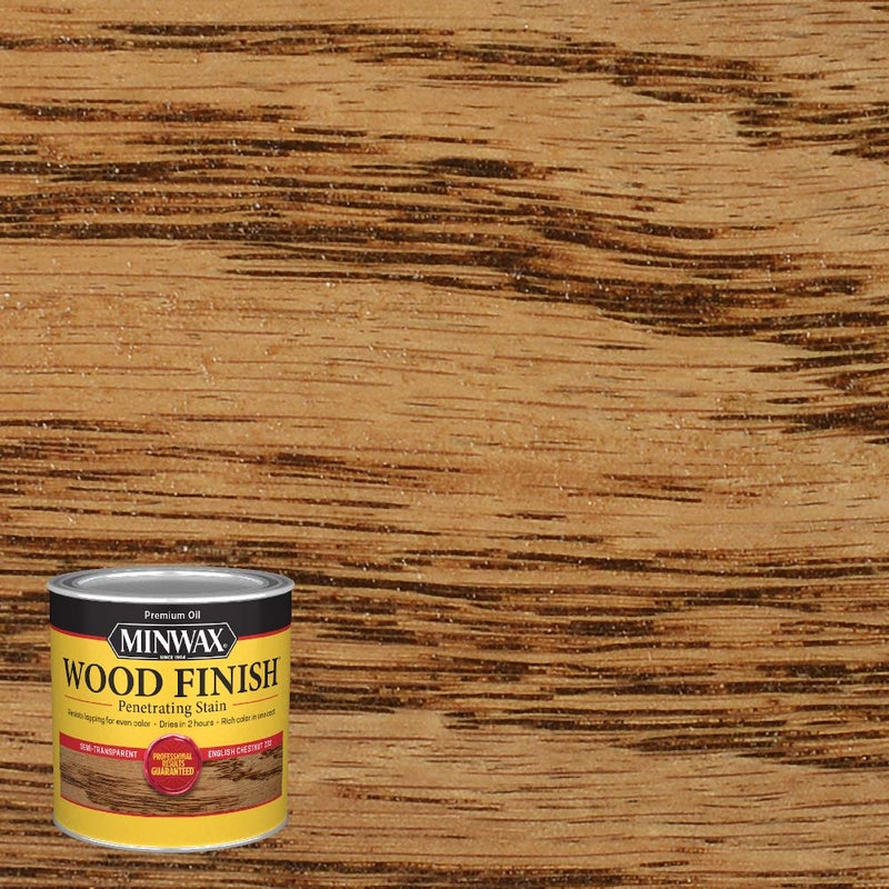 Minwax 223304444 Wood Finish, English Chestnut, 1/2 Pint - Image 2