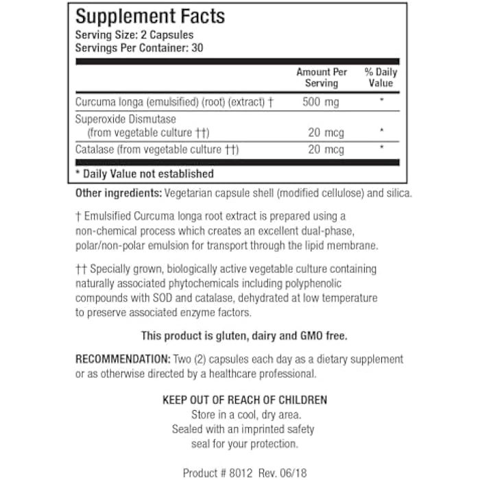 Biotics Research CurcumRx All Natural Turmeric Complex with Curcumin, Over 200 Beneficial Turmeric Root Nutrients, Antioxidants, Supports Physiological Pathways, 60 Capsules - Image 2