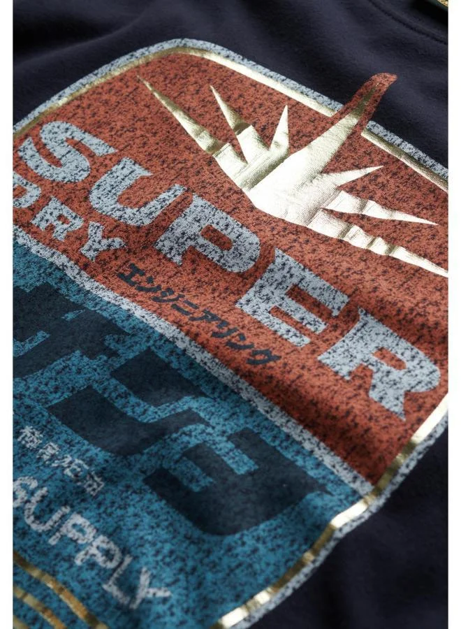 Superdry Gasoline Graphic Relaxed Tee