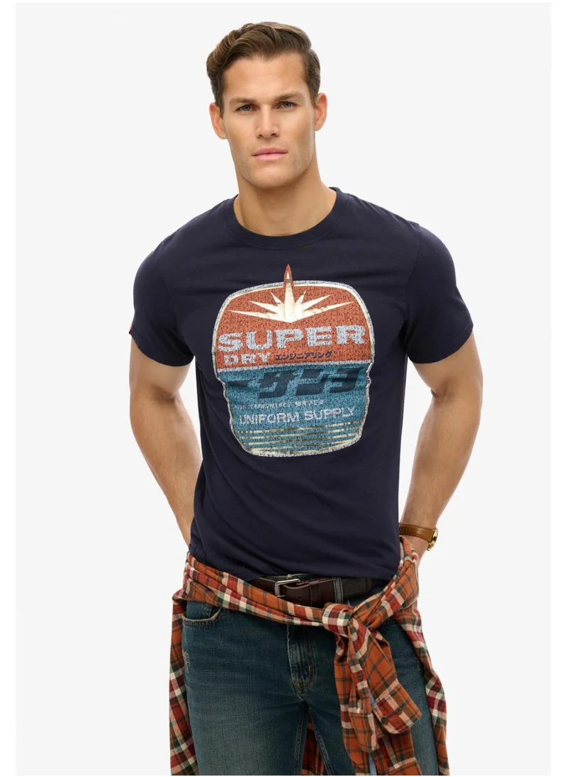 Superdry Gasoline Graphic Relaxed Tee