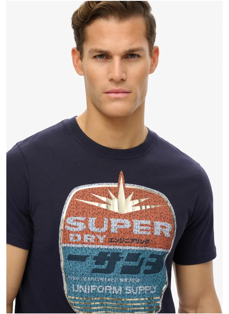 Superdry Gasoline Graphic Relaxed Tee