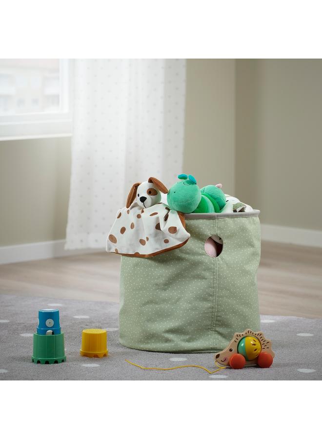 Zaboon Storage Bag, Dotted Green/Light Grey - Image 5