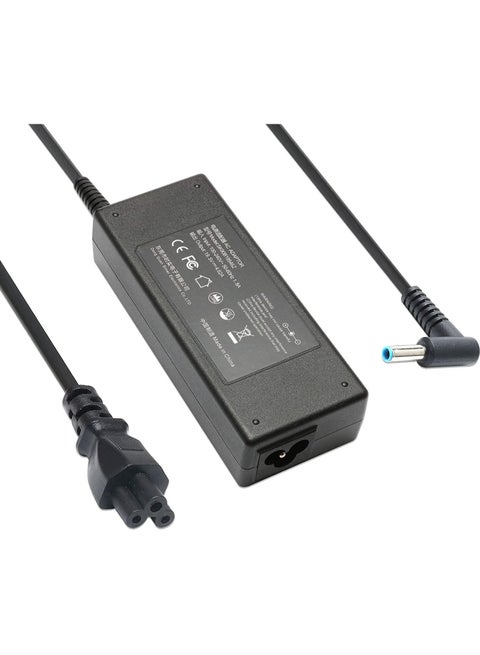 90W Laptop Charger Adapter For HP 250 G7 G6 G5, 350 G2, EliteBook G3 G4 G5 – 19.5V 4.62A, Black-1397996
