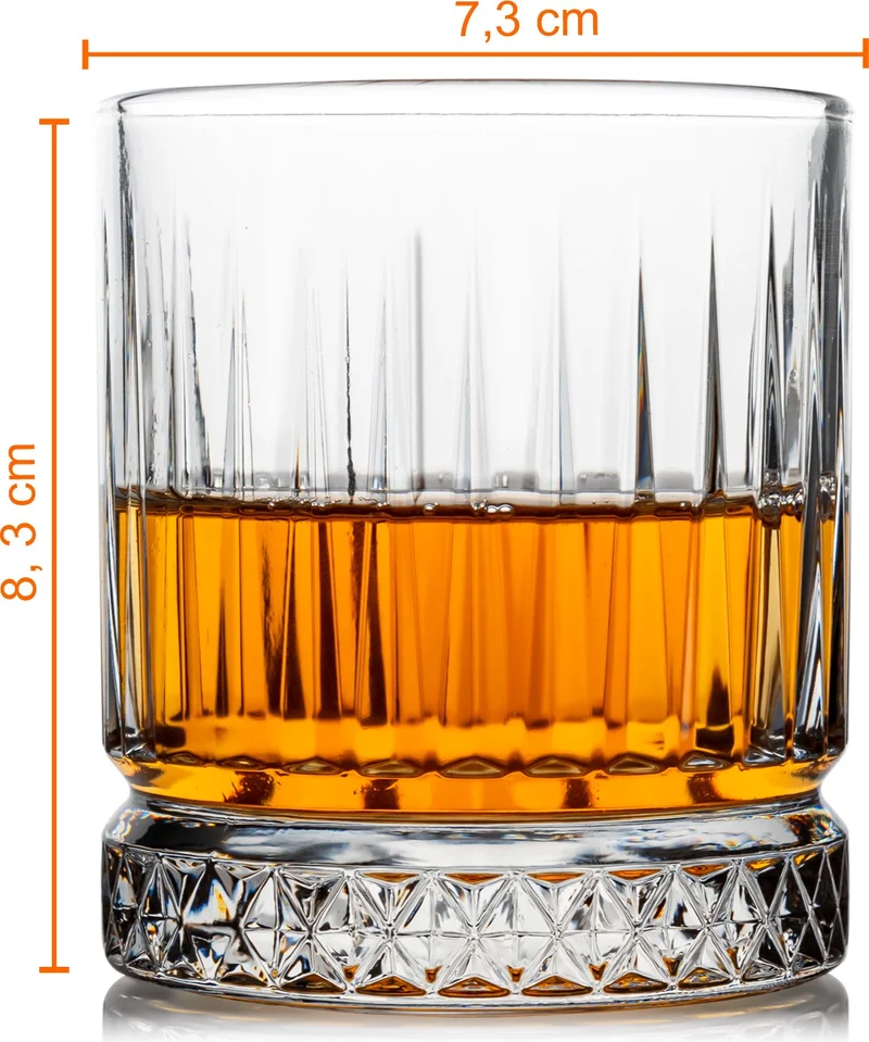 Hediye Sepeti Premium Boxed Glasgow Whiskey Glass Set of 2 Whiskey Glasses