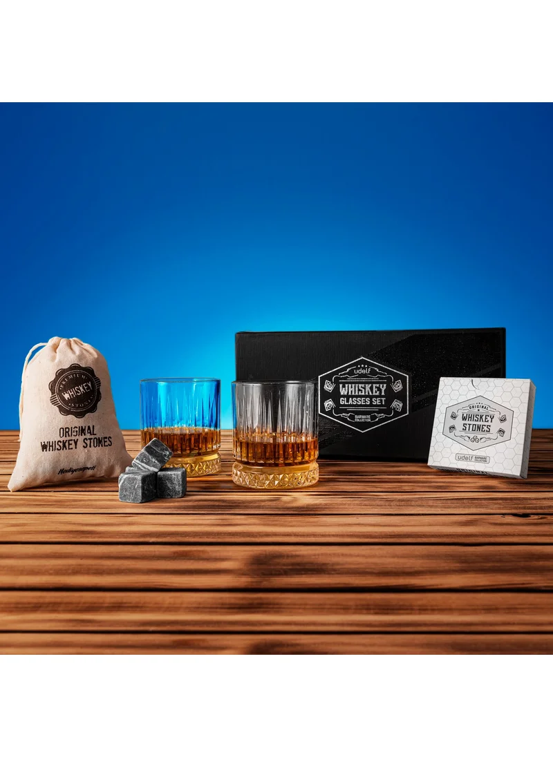 Hediye Sepeti Premium Boxed Glasgow Whiskey Glass Set of 2 Whiskey Glasses