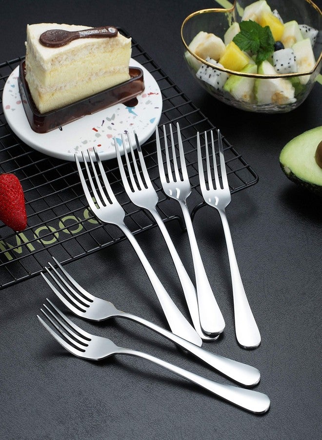 Kyraton Dinner Fork 6 Pieces, Stainless Steel 8.17 Inch Forks Silverware, Table Forks Set of 6 - Image 5