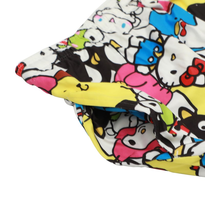 Bioworld Hello Kitty Character Collage Unisex Sleep Pants Multicolored - Image 3