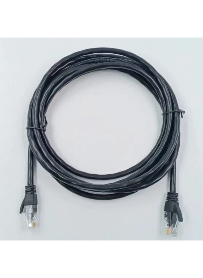 Generic Category 6 Gigabit Network Cable 20m Oxygen-free Copper Category 5 Household Indoor And Outdoor Universal Unshielded Broadband Cable Network Cable-Color:Black-Cord Length:30m  - Image 5