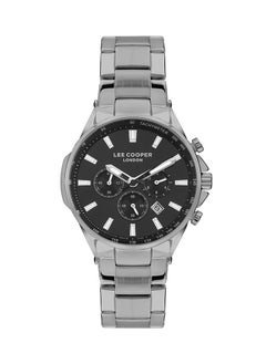 LEE COOPER Men's Multi Function Black Dial Watch - LC07381.060