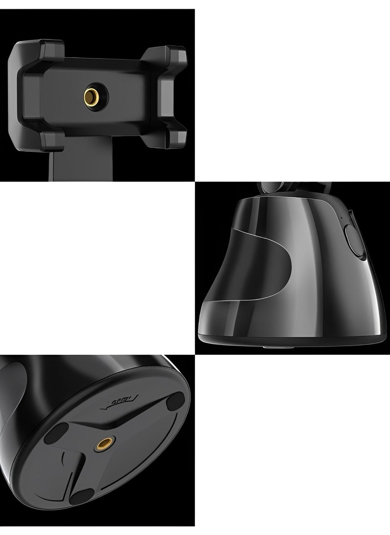 REOCLE - Auto Face Tracking Phone Holder 360° Rotation Face Body Phone Tracking Tripod Smart Shooting Camera Mount for Live & Vlog & Video - Image 1
