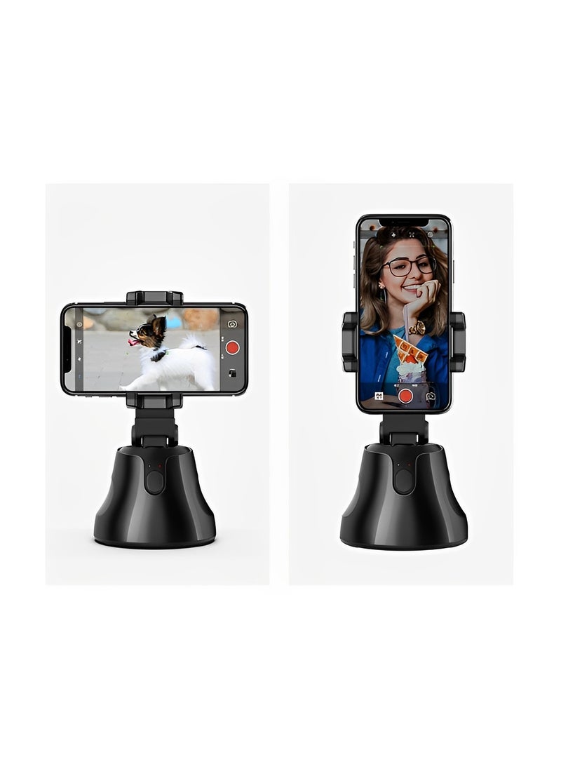 REOCLE - Auto Face Tracking Phone Holder 360° Rotation Face Body Phone Tracking Tripod Smart Shooting Camera Mount for Live & Vlog & Video - Image 1