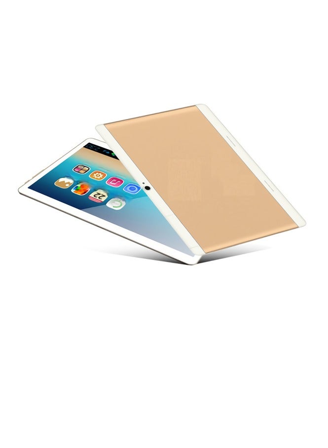 AROAQ T100 10 Inch Android Tablet, Portable Tablet Pc With TF Card Slot And Dual Camera, Lightweight Easy To Carry Wifi Pad With Octa Core Processor, (1pc, Gold, 2GB RAM 32GB ROM) - Image 1