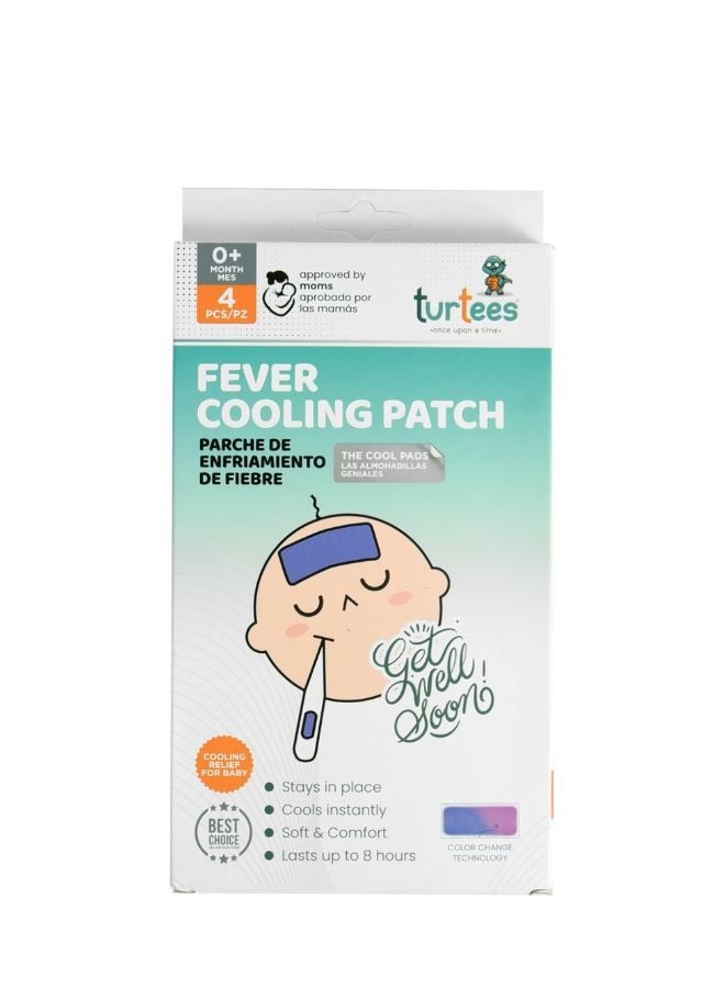 Turtees Baby Fever Indicator and , Fever Cooling Patch and Detector for Kids Soothes Baby Fever, Reduces Fever Pain and Discomfort - Image 3