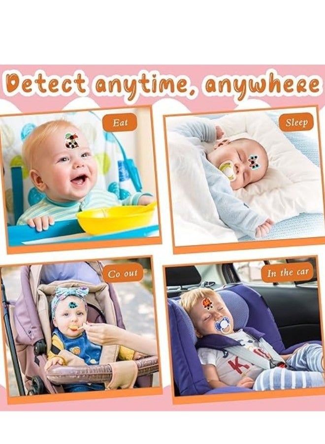 Turtees Baby Fever Indicator and , Fever Cooling Patch and Detector for Kids Soothes Baby Fever, Reduces Fever Pain and Discomfort - Image 5