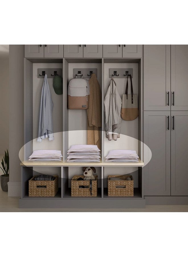 سولستيس أغطية/أكياس الساري القطنية الكبيرة من SOLSTICE للتخزين الفردي (18 × 15 بوصة) للساري الحريري الكبير، واللينجها، والملابس ذات الإغلاق بسحاب (بدون نافذة - عبوة من 10 قطع)، بيج - Image 5