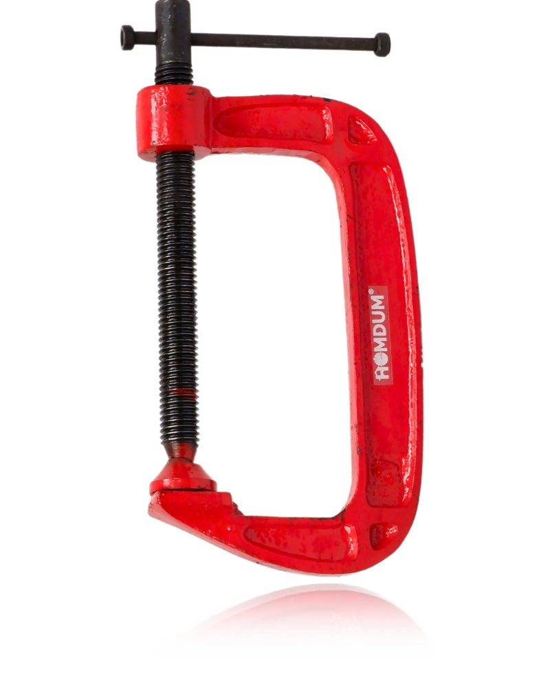 Homdum Heavy Duty G Clamp | C Type Clamping Tool | Set of 4 Pieces (4 inch) - Image 2
