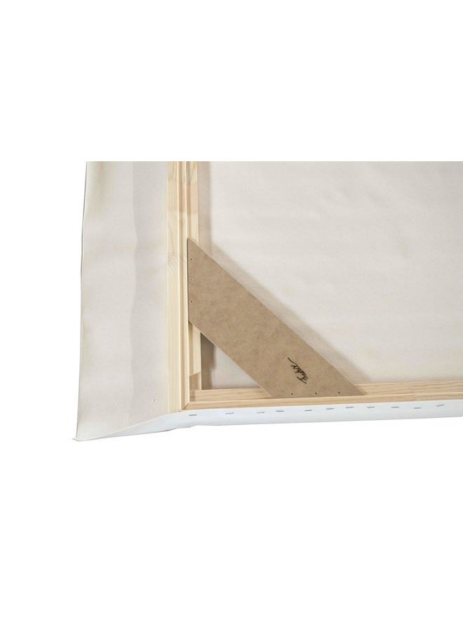 Fredrix PRO Dixie Canvas Kit, 48" x 60", White - Image 4