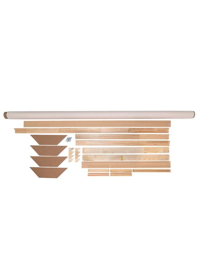 Fredrix PRO Dixie Canvas Kit, 48" x 60", White - Image 1
