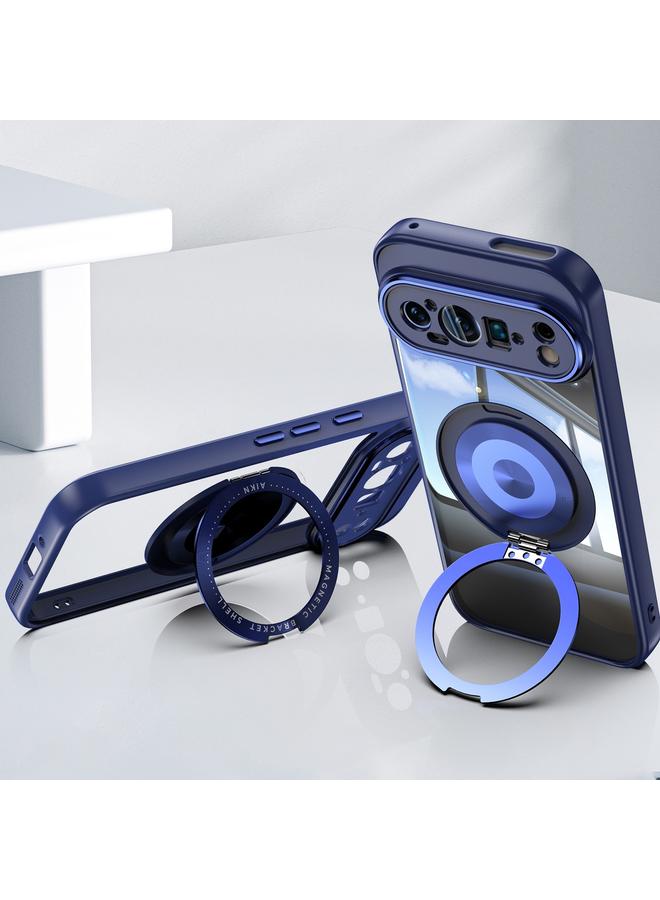 S-TOP Case For Google Pixel 9 Pro XL 360 Holder Magsafe Acrylic Hybrid TPU Phone Case - Image 4