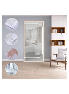 Y&D Pet Screen Door, Fly Door,Thickened Cat Resistant Mesh Door with Zipper Closure,Dogs Pets Friendly for Living Room Bedroom Kitchen,Fits Up to 210 x 100cm  - Image 3