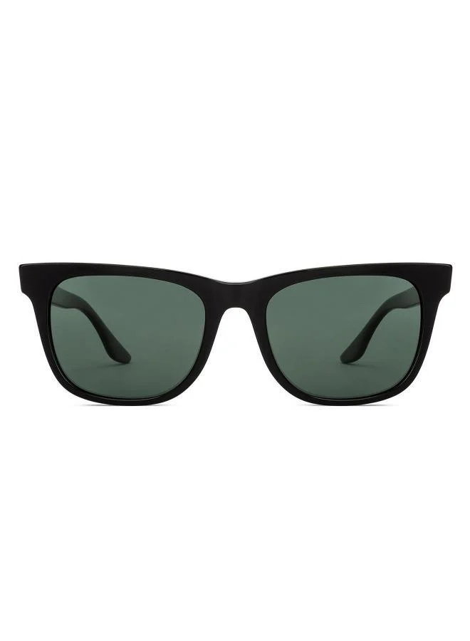 John Jacobs John Jacobs Full Rim Square Branded Latest and Stylish Sunglasses | Polarized and 100% UV Protected | For Men & Women | X-Large | JJ S14668 Green - Pack of 1