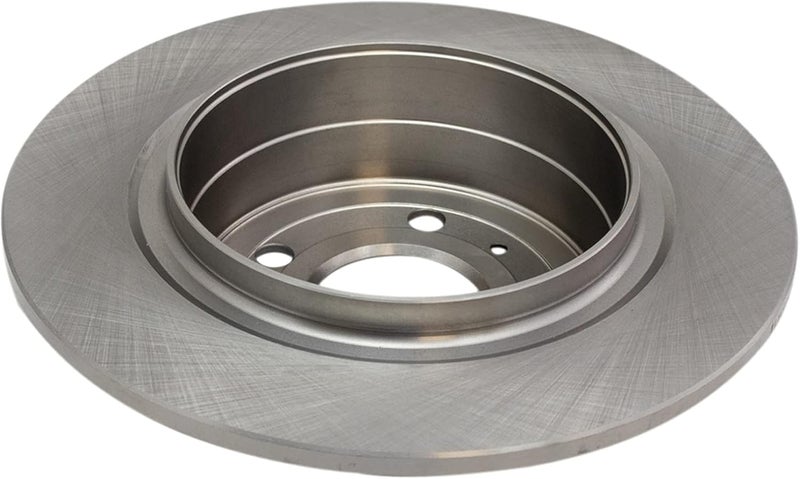 TRQ Rear Brake Rotor Set Solid Compatible with 1999-2009 Saab 9-5 - Image 5