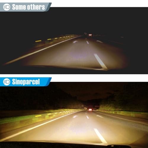 Sinoparcel Sinoaprcel H7 Halogen Headlight High or Low Beam,Fog Light Bulb,3300K Replacement for Standard 55W Bulb,Pack of 2 - Image 4