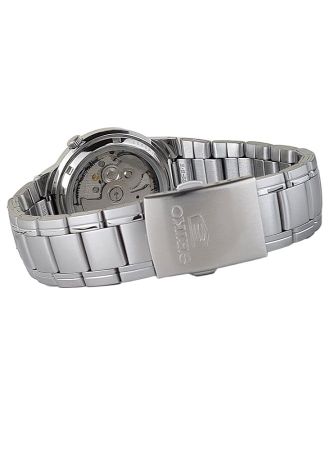 Seiko Classic 21 Jewels 37 mm Stainless Steel Watch for Men SNKA05K1 - Image 3