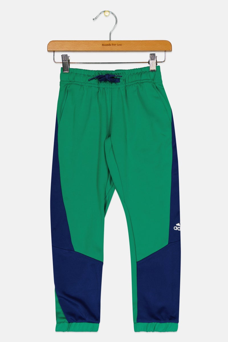 Adidas سروال رياضي خارجي للأطفال الأولاد بشعار العلامة التجارية، متعدد الألوان - Image 3