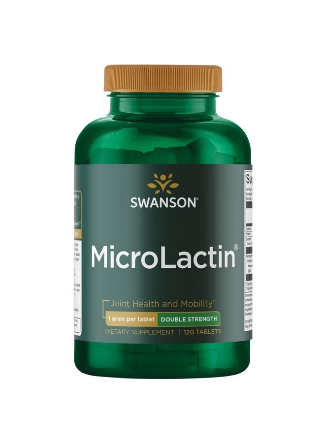 SWANSON Microlactin Double Strength 1000 Milligrams 120 Tabs - Image 2