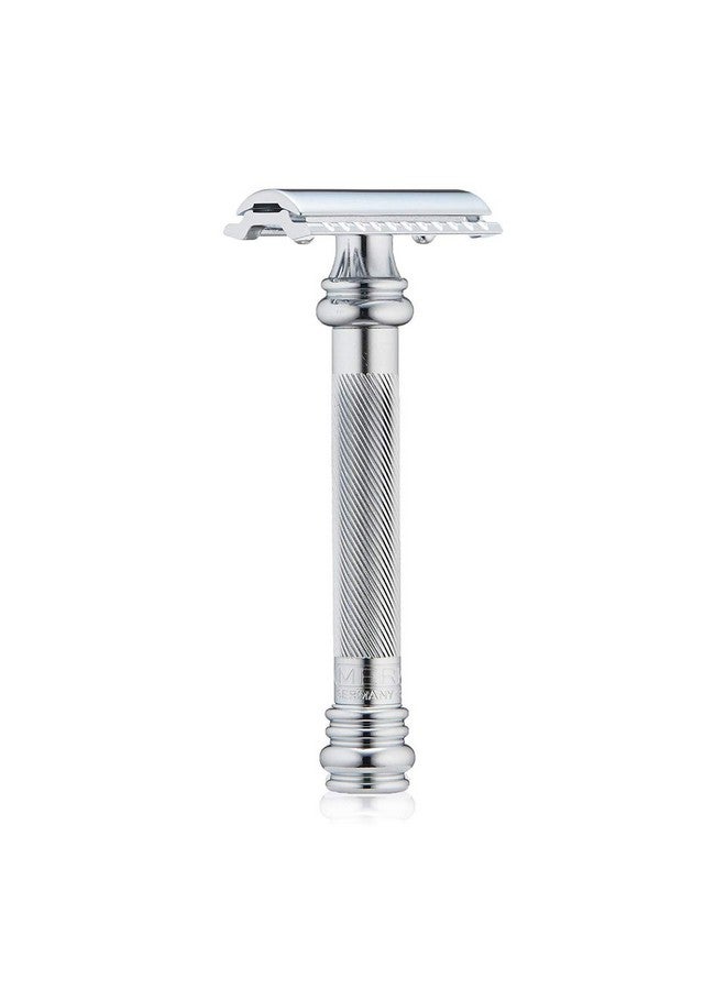 G.B.S .B.S Men'S Shaving Set Double Edge Safety Razor Mk 38 Made In Soligen Germany Shaving Brush Dual Stand Chrome Shaving Bowl Natural Shave Soap Double Edge Safety Razor Blades - Image 4