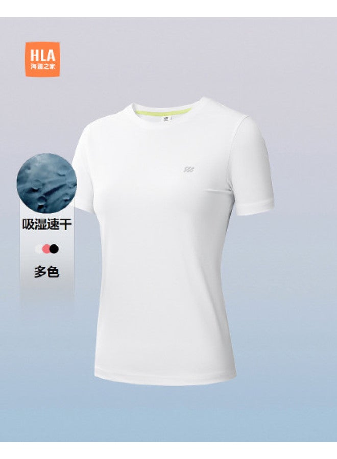 HLA 25 Summer Running Sports Sss Round Neck Casual Women'S Short-Sleeve T-Shirt - Image 1