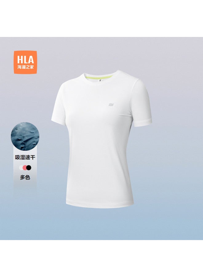 HLA 25 Summer Running Sports Sss Round Neck Casual Women'S Short-Sleeve T-Shirt - Image 2