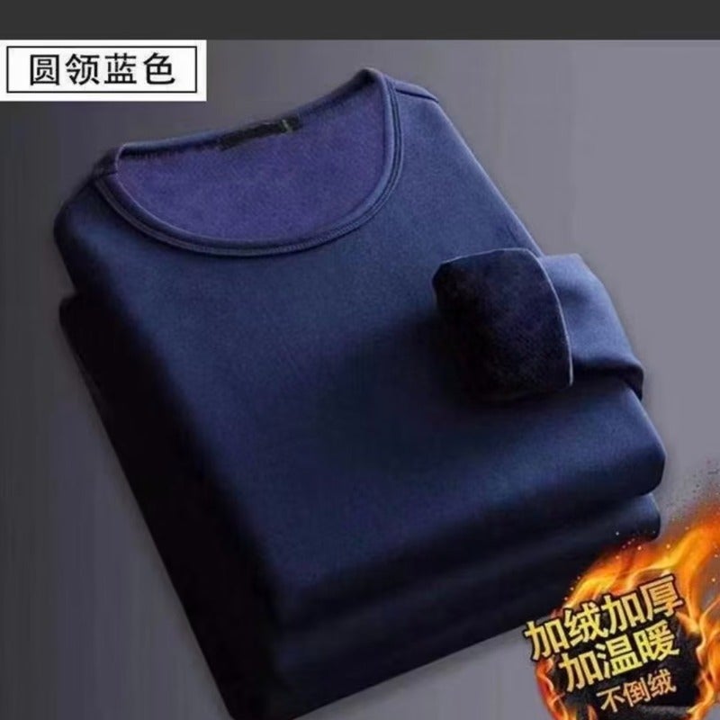 Standard Trendy Fashion Trendy Brand Trendy Round Neck Long Sleeve Japanese T-Shirt Urban Style Daily Men'S Youth Popular Winter - Image 4