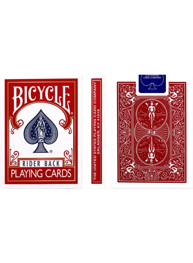 Bicycle Playing Cards, Magic Flower Card Tricks, Imported From Usa, Classic Red Design - Image 1