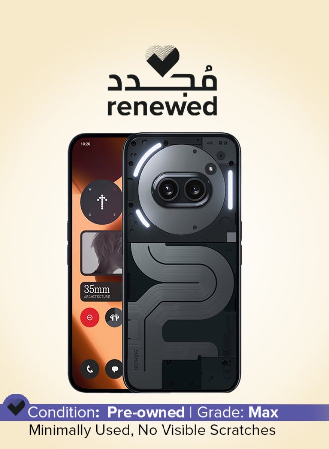 Nothing Renewed - Phone (2a) Plus Dual SIM Black 12GB RAM 256GB - International Version - Image 1