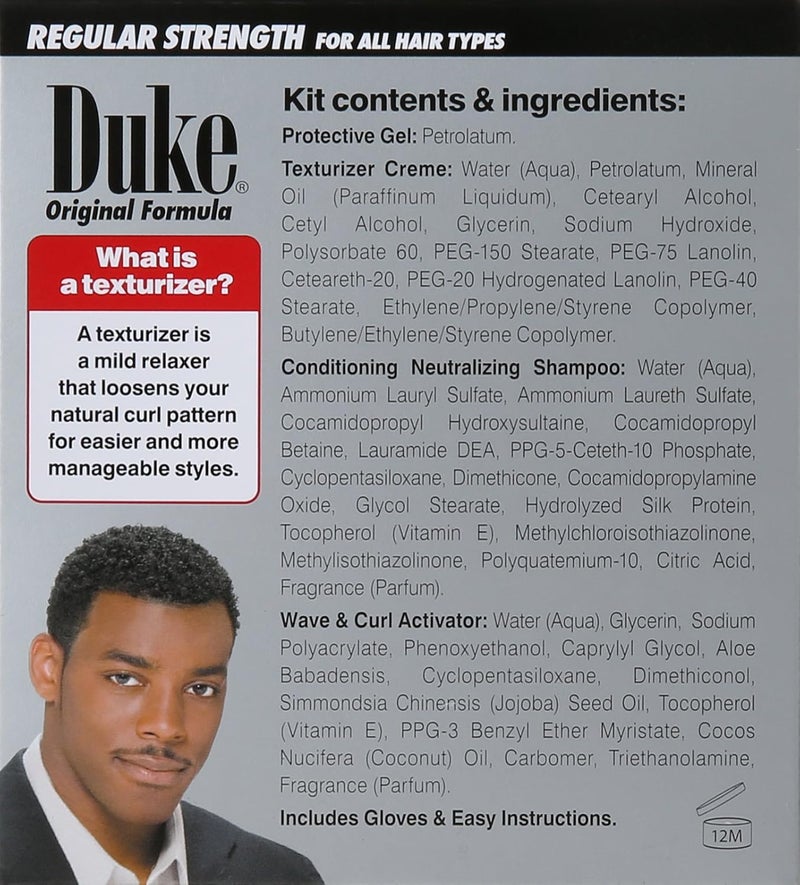 Duke Texturizing Creme Kit for Men - Regular Strength for All Hair Types - Image 3