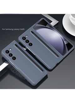 WAIKIL Compatible With Galaxy Z Fold 5 Phone Case, Z Fold 5 Matte Phone Case Ultra-Thin Protective Case Folding Phone Case Samsung Galaxy Z Fold 5 (2023) Dark Gray  - Image 1