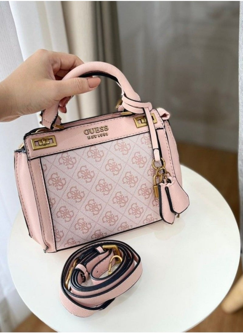 GUESS - GUESS Women's mini Katey Satchel Bag - Image 1