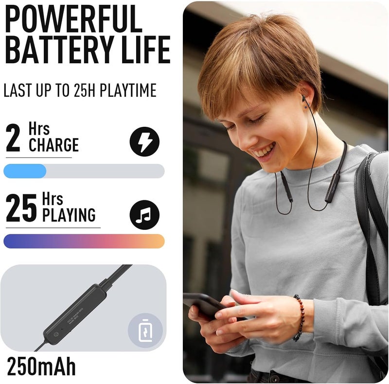 Hearprotek Wireless Headphones, Bluetooth 5.4 Sleep Soft and Lightweight in-Ear Earbuds for Sleeping, 25+Hour Playtime, Ideal for Side Sleepers, Relaxing, Meditating - Image 5