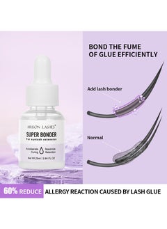 ARISON LASHES Eyelash Extension Applicator, No Glue, Eyelash Extension Glue Accelerator, Sealant Adhesive, Accelerates Glue Drying Time, Add Glue Elasticity (Ultra Strong Sealant 25ml)  - Image 2