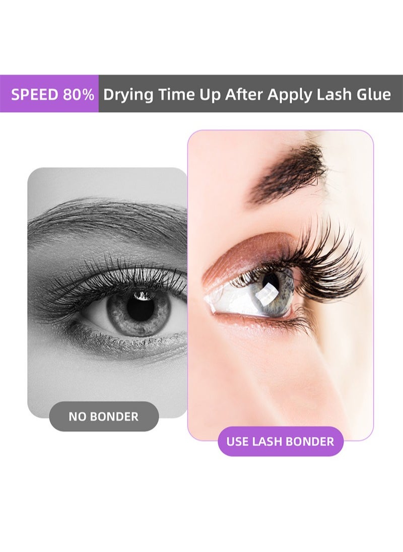 ARISON LASHES - Eyelash Extension Applicator, No Glue, Eyelash Extension Glue Accelerator, Sealant Adhesive, Accelerates Glue Drying Time, Add Glue Elasticity (Ultra Strong Sealant 25ml) - Image 1